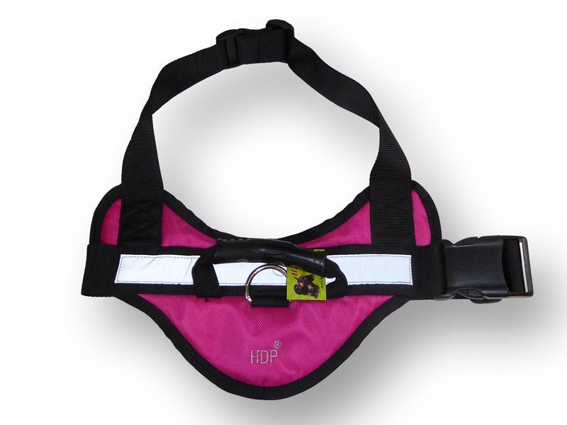 HDP Big Dog Soft No Pull Harness Size:Large Color:Pink - Image 2